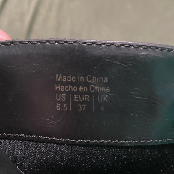 ALDO Black Leather OTK Boots - Picture 3 of 4